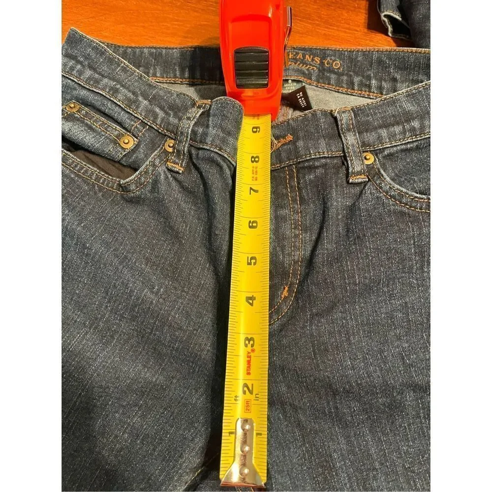 Lauren Jeans Co Premium Womens 6 Stretch Classic Straight/Boot Blue Denim 28x31 - Picture 3 of 6